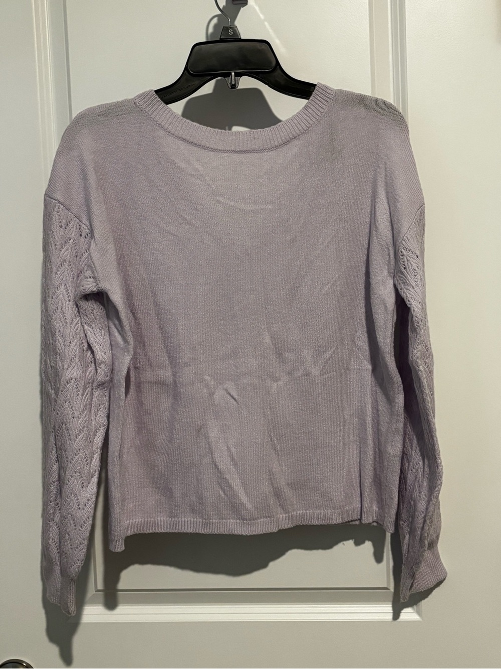 Banana Republic Light Lavender Crewneck Sweater